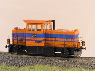 Motorová lokomotiva 709 519-3 N maketa 