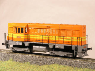 Motorová lokomotiva 740 630-9 N maketa 