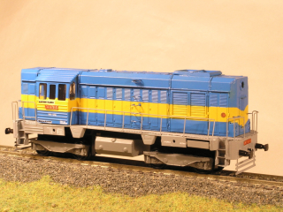 Motorová lokomotiva 740 678-8 N maketa 