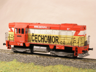 Motorová lokomotiva 740.898-2 TT maketa 