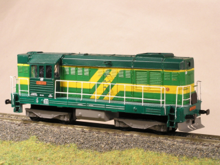 Motorová lokomotiva 743.003-6 TT maketa 