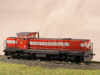 Motorová lokomotiva 774.002-5 TT maketa