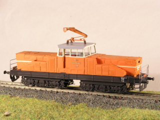 Elektrická lokomotiva E458.0001 TT maketa