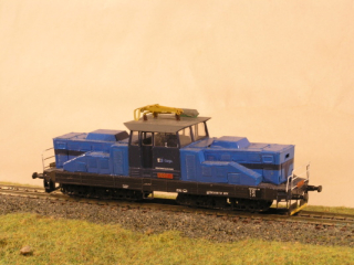 Elektrická lokomotiva 210.047-7 TT maketa