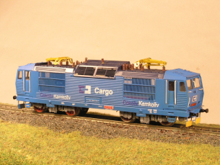 Elektrická lokomotiva 372.010-9 TT maketa
