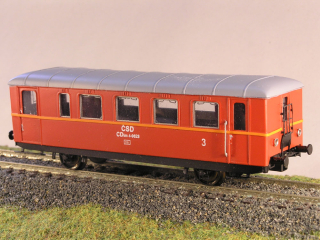 Přívěsný vůz CDlm 35 HO