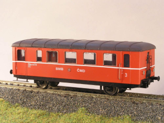 Přívěsný vůz CDlm 35 HO