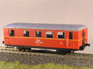 Přívěsný vůz CDFlm 35 HO