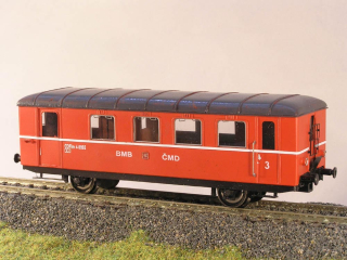 Přívěsný vůz CDFlm 35 N ČMD - BMB 