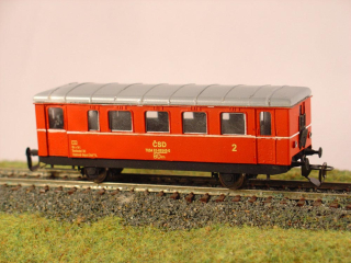 Přívěsný vůz CDlm 35 TT   
