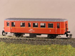 Přívěsný vůz CDFlm 46 TT   