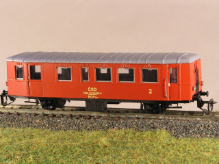 Přívěsný vůz CDFlm 46 TT   