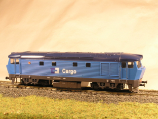 Motorová lokomotiva 751 219-7 HO maketa 