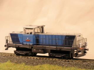 Motorová lokomotiva 714 222-7 HO maketa 