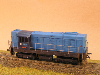 Motorová lokomotiva 743 001-0 HO maketa 