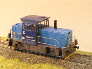 Motorová lokomotiva 708 001-3 HO maketa 