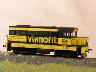 Motorová lokomotiva 741 505-2 HO maketa 
