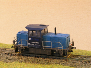 Motorová lokomotiva 708 001-3 N maketa 