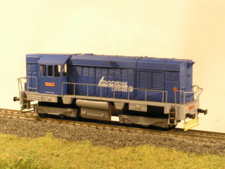 Motorová lokomotiva 740 582-2 TT maketa 