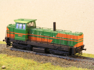 Motorová lokomotiva T448 0605 TT maketa