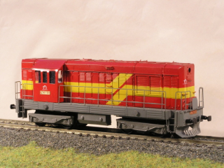 Motorová lokomotiva 742 006-0 TT maketa