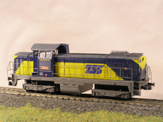 Motorová lokomotiva 730 627-7 HO maketa 