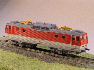 Elektrická lokomotiva 362.005-1 TT maketa