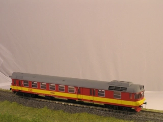 Motorový vůz 853 ČSD TT maketa