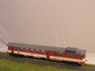 Motorový vůz 853 ČD TT maketa
