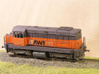 Motorová lokomotiva 741 501-1 TT maketa