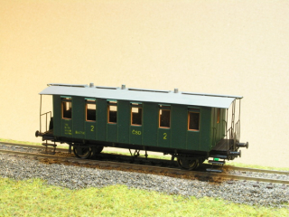 Osobní vůz Bi4-7140 (6,5m) HO