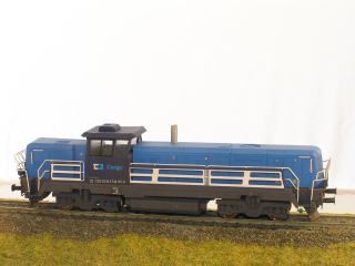 Motorová lokomotiva 744 110-8 HO maketa 
