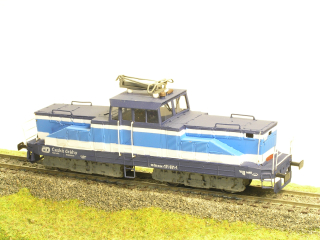 Elektrická lokomotiva 111 031-1 HO maketa 
