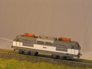 Elektrická lokomotiva ES499 0001 TT maketa 