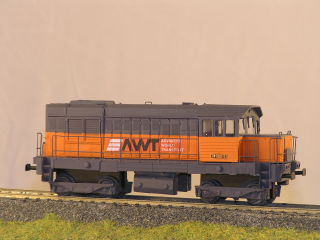 Motorová lokomotiva 740 424-7 HO maketa 
